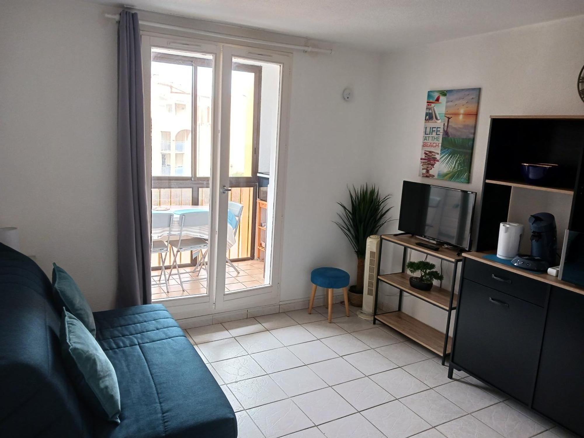 Apartmán Vue Mer, Acces Direct Plage, Parking Privatif Le Barcarès